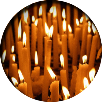 Гадание с иерусалимскими свечами